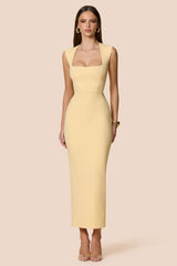 Nookie Savannah Midi Dress - Butter