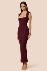 Nookie Savannah Midi Dress - Wine