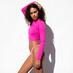 Rays Long Sleeve Top - Hot