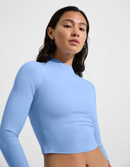Rays Long Sleeve Top - Blue Skies