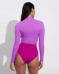 Rays Long Sleeve Top - Punch