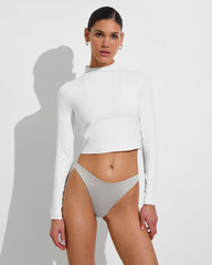 Rays Long Sleeve Top - Coconut