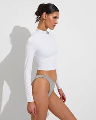 Rays Long Sleeve Top - Coconut