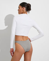 Rays Long Sleeve Top - Coconut