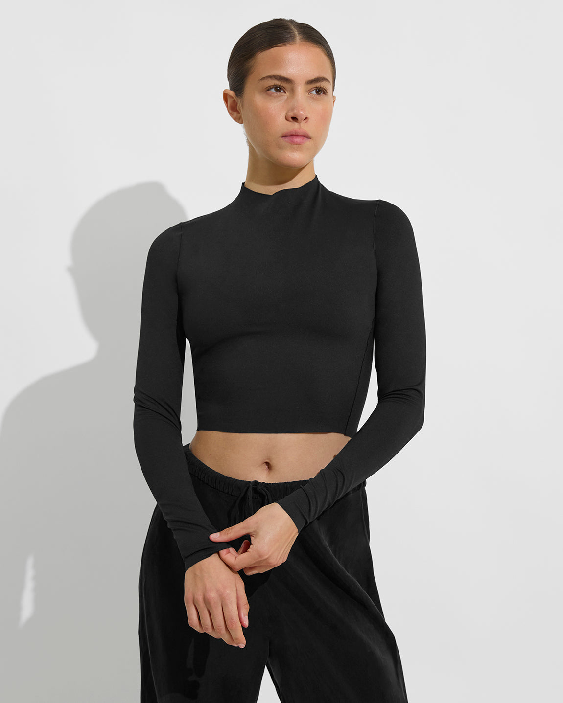 Rays Long Sleeve Top - Jet
