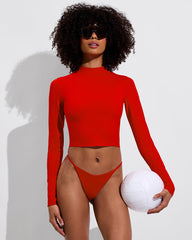 Rays Long Sleeve Top - Sweet Chili Heat