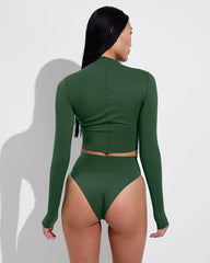 Rays Long Sleeve Top - Tropics