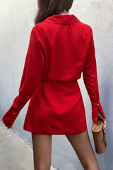 Angela Dress - Red