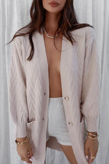 Ariel Knit Cardigan - Sand