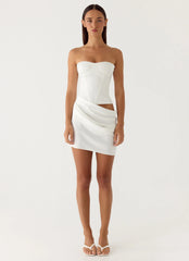 Cosmala Mini Dress - White