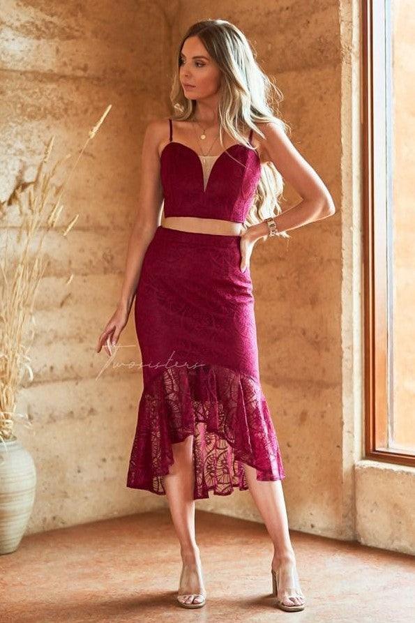 Caryn Set - Red