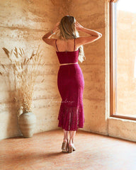 Caryn Set - Red
