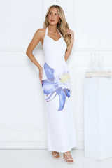 Dear Dahlia Maxi Dress White