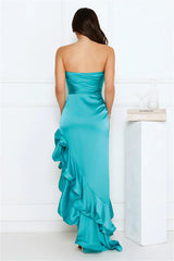 Bloomside Dreams Strapless Maxi Dress Jade