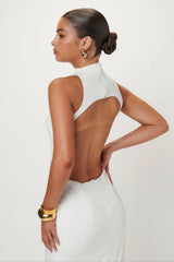 Ambre Gown - White