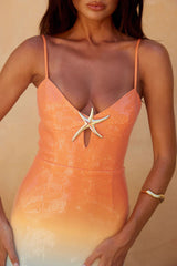 Benito Midi Dress - Ombre