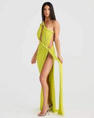 Aphrodite Gown - Chartreuse