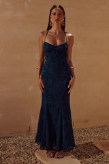 Florenza Maxi Dress - Navy
