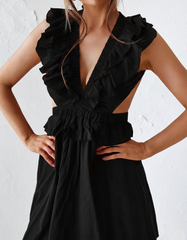 Darina Midi Dress - Black