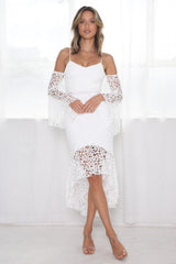 Elena Dress - White