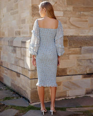 Ena Dress - Baby Blue