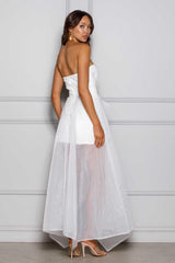 Hazel Gown - White