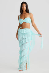 Ahria Top - Aqua