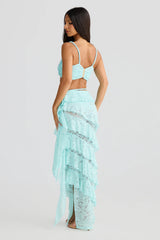 Ahria Top - Aqua