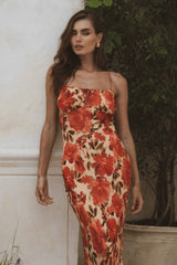 Marta Maxi Dress - Camellia Floral