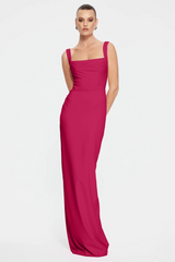 Marbella Gown - Raspberry