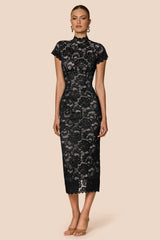 Nookie Alessia Midi Dress - Black