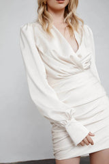 Naya Mini Dress - Oyster