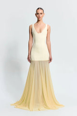 Odessa Gown - Lemon