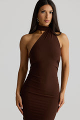Constantina Gown - Espresso Brown