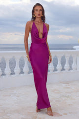 Elena Maxi Dress - Plum