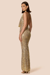 Nookie Suri Gown - Gold