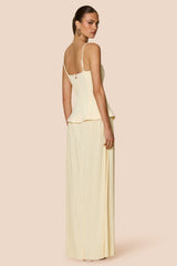 Nookie Darling Maxi Dress - Lemon