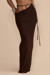 Ilia Skirt - Espresso Brown