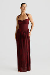 Flora Dress - Marble Print