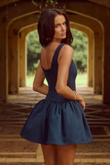 Adaline Mini Dress - Navy