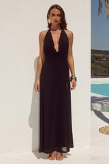 Cici Maxi Dress - Black