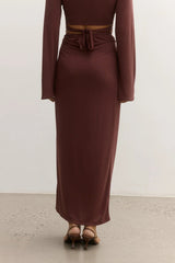 Adriana Skirt - Chocolate