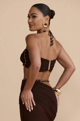 Emara Crop - Espresso Brown