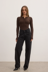 Lara Bodysuit - Espresso