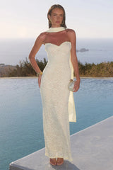 Amana Maxi Dress - Lemon