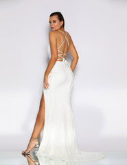 Jadore JX2006 Gown - Ivory