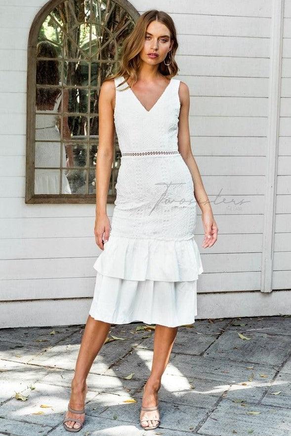 Izzy Dress - White
