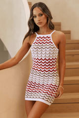 Jayla Mini Dress - Neutral