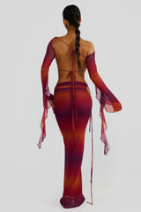 Amaiya Top - Red Ombre